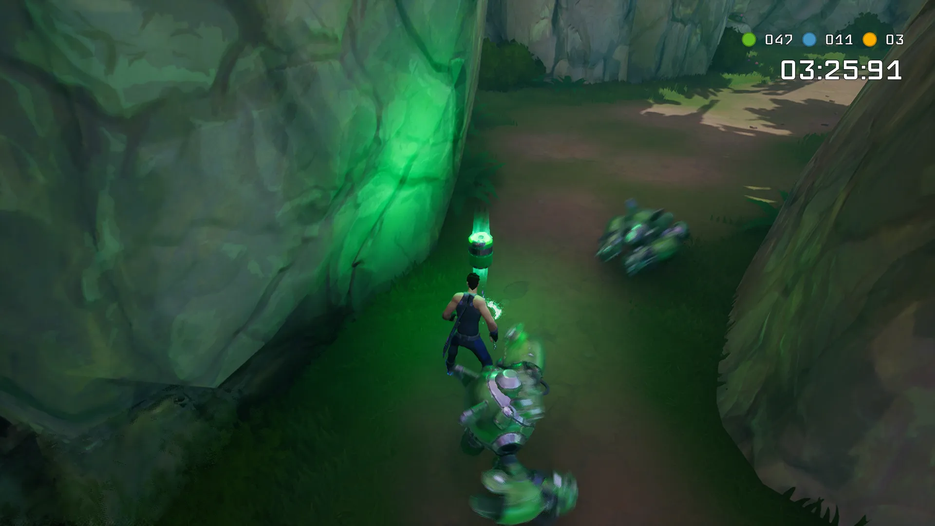 The Orbs Container holds a large number of orbs. Players need to attack the containers to gain the orbs. There are three types of orbs containers. 