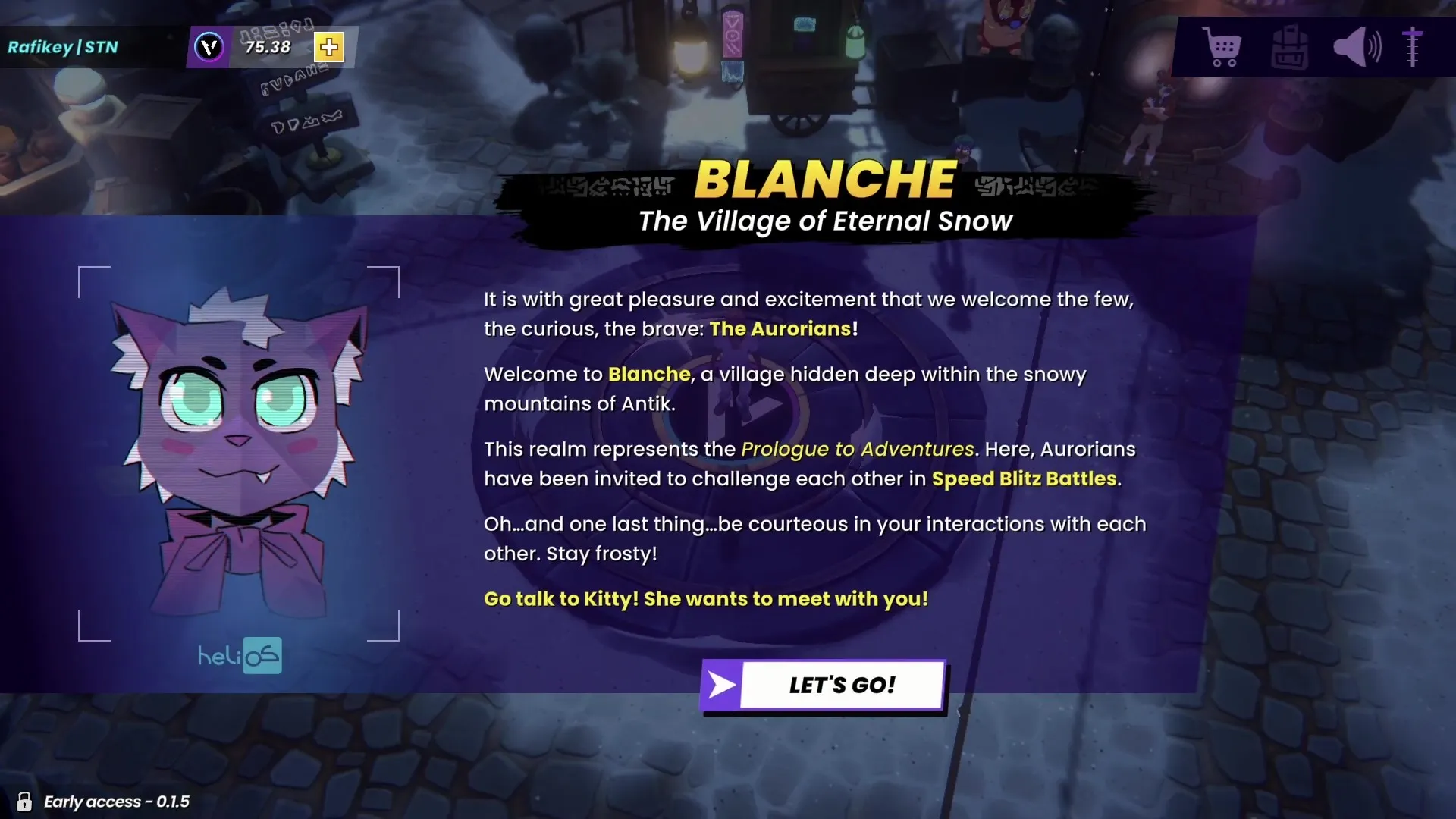 Aurory Adventures gameplay: Welcome to Blanche