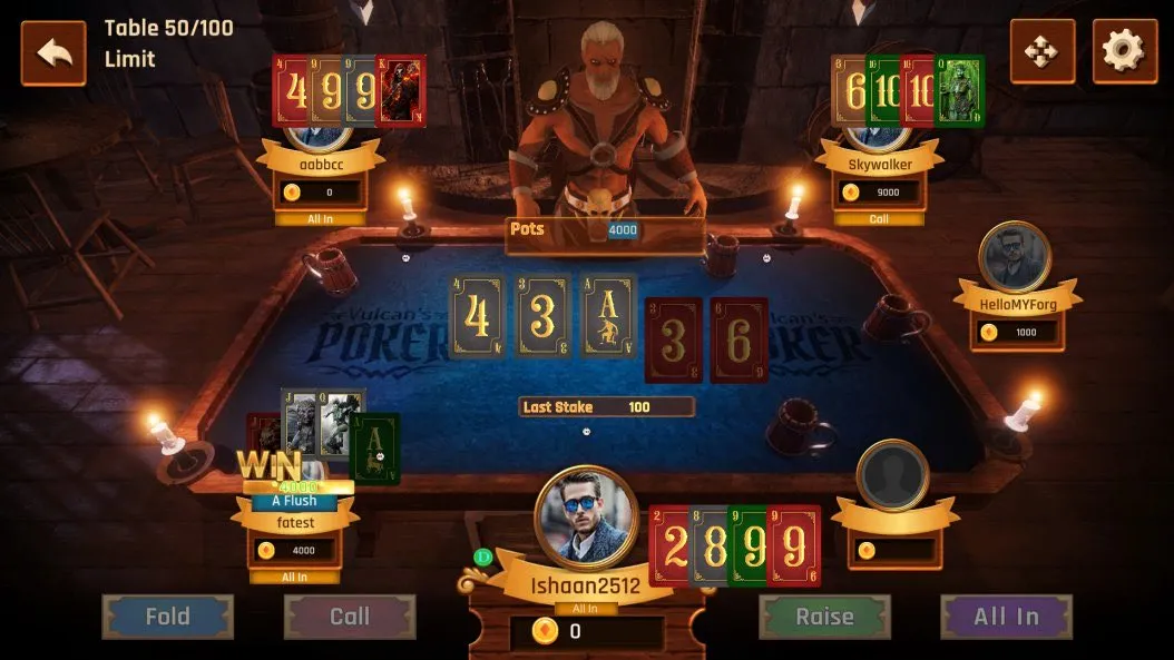 Vulcan's Poker Playing Omaha