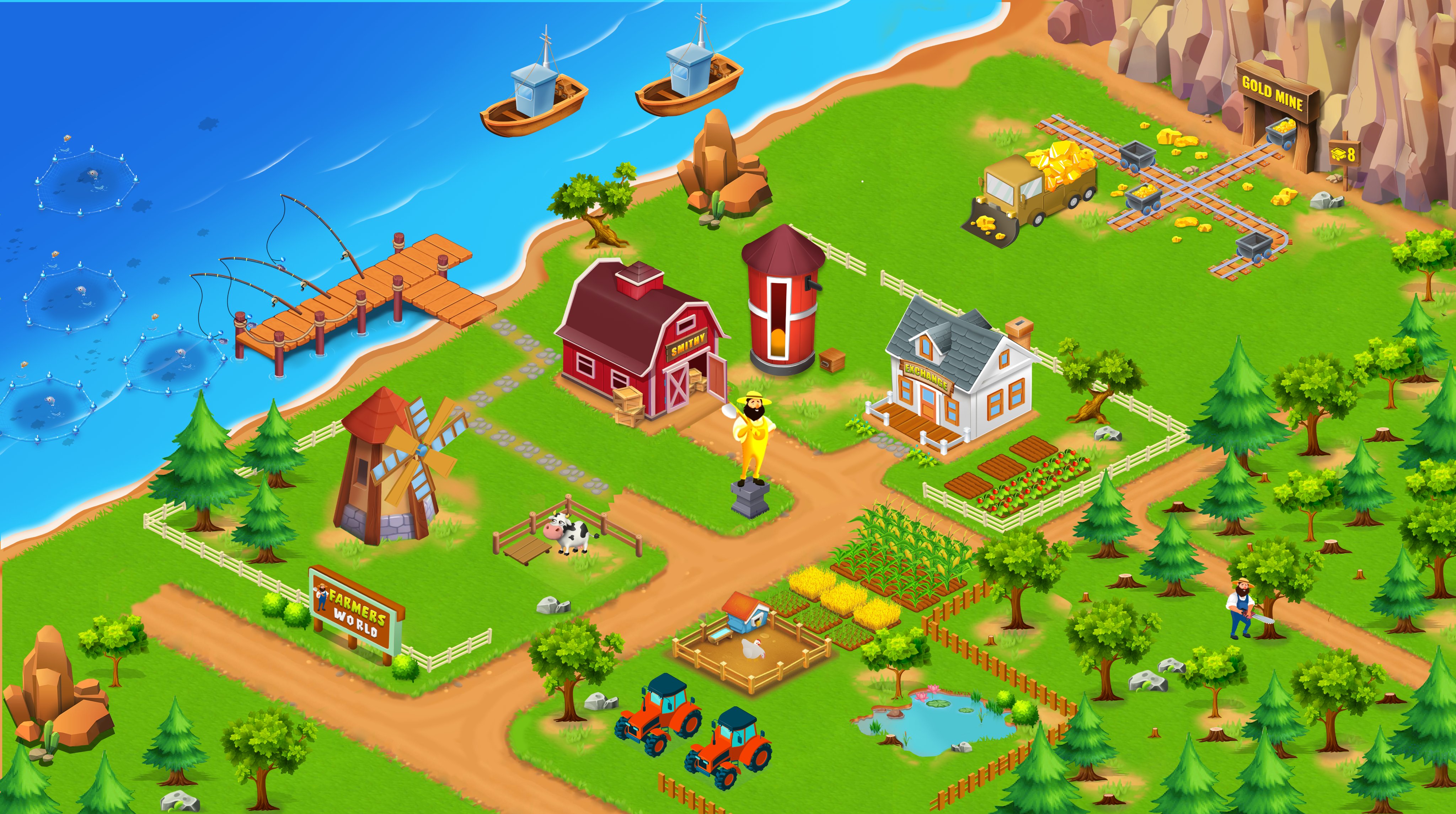 Farmers World: A Cute Farming Sim | Beam Hub