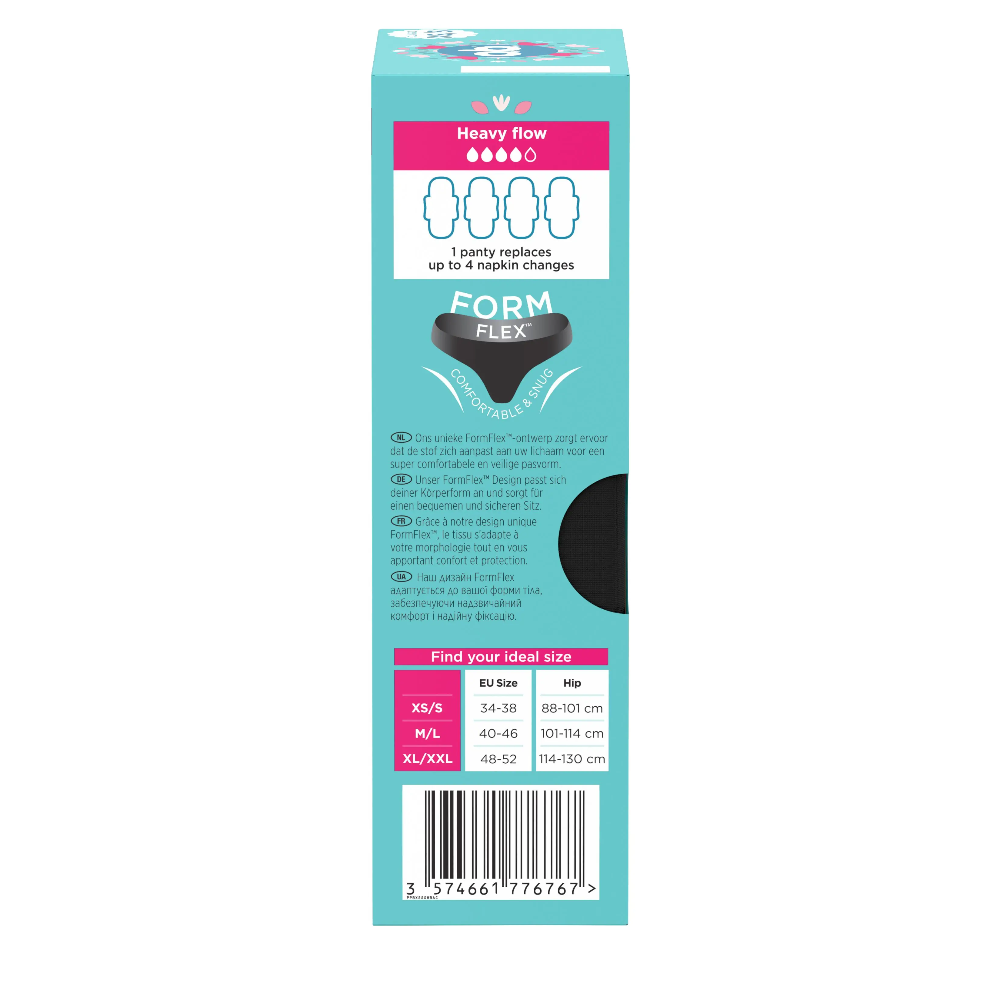 o.b.® Herbruikbaar menstruatie ondergoed image 3