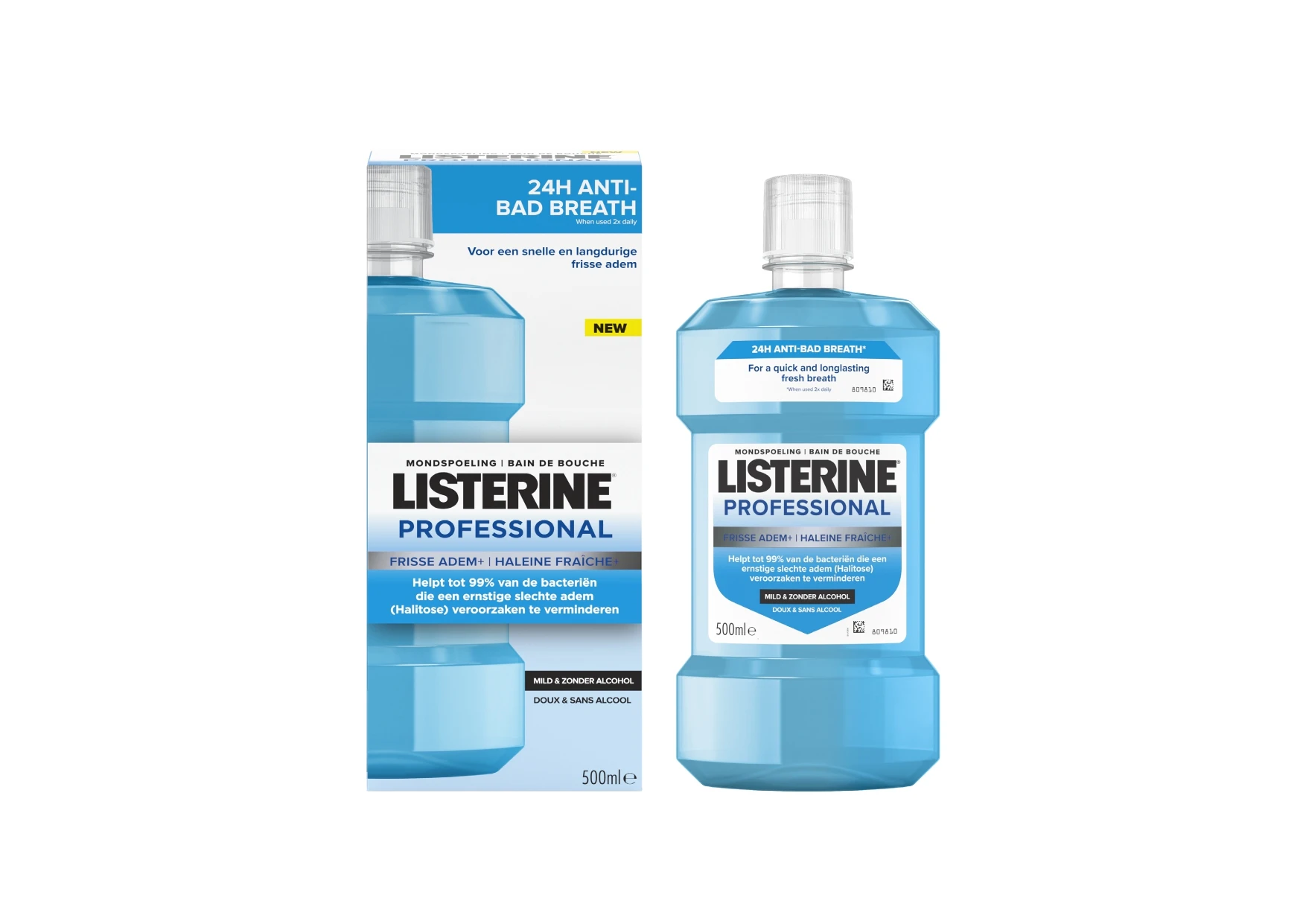 Listerine - Professional - Packshot - Frisse adem 
