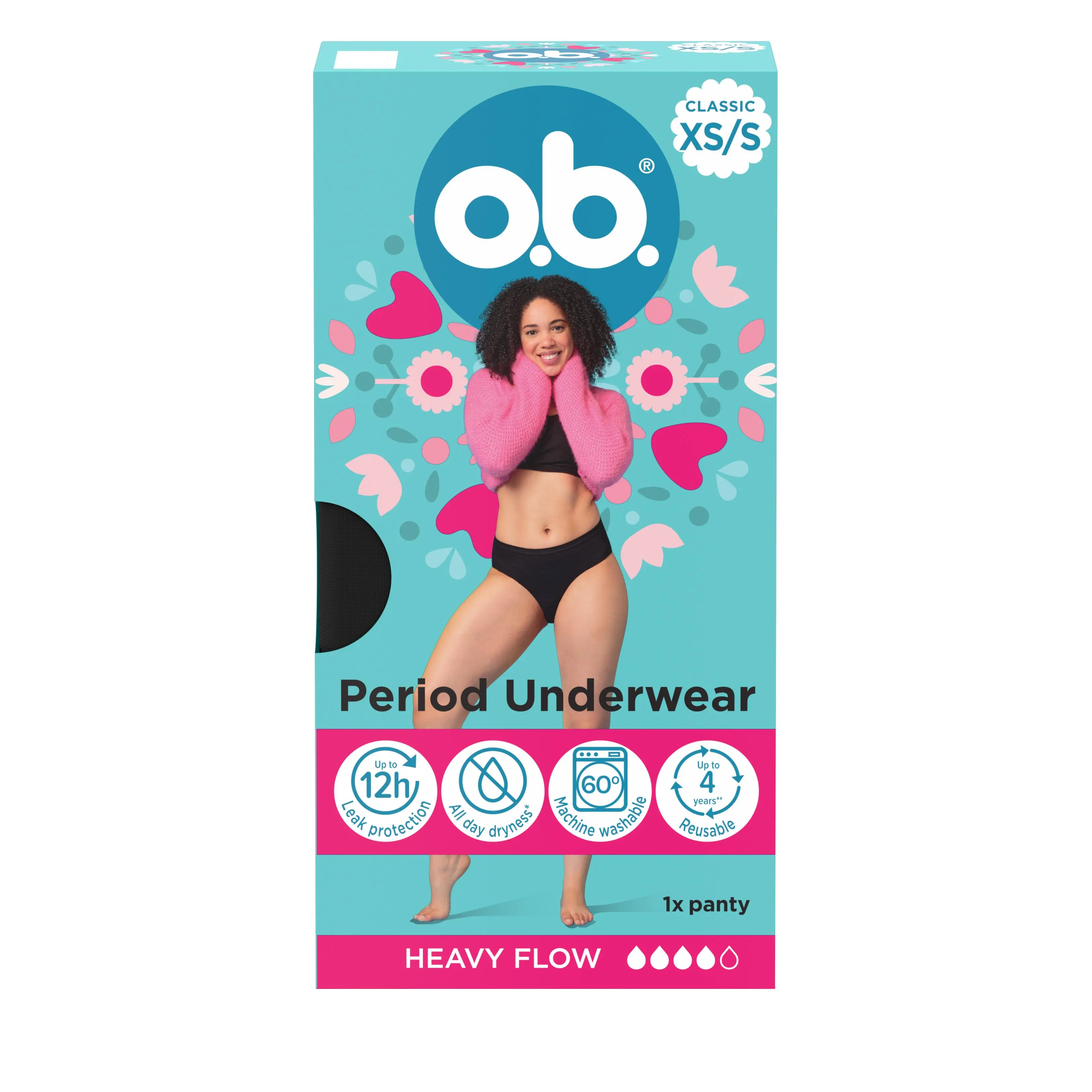 o.b.® Herbruikbaar menstruatie ondergoed image 1