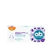 Vorderseite der Verpackung des o.b.® ExtraProtect Super Tampons mit 42 Stück