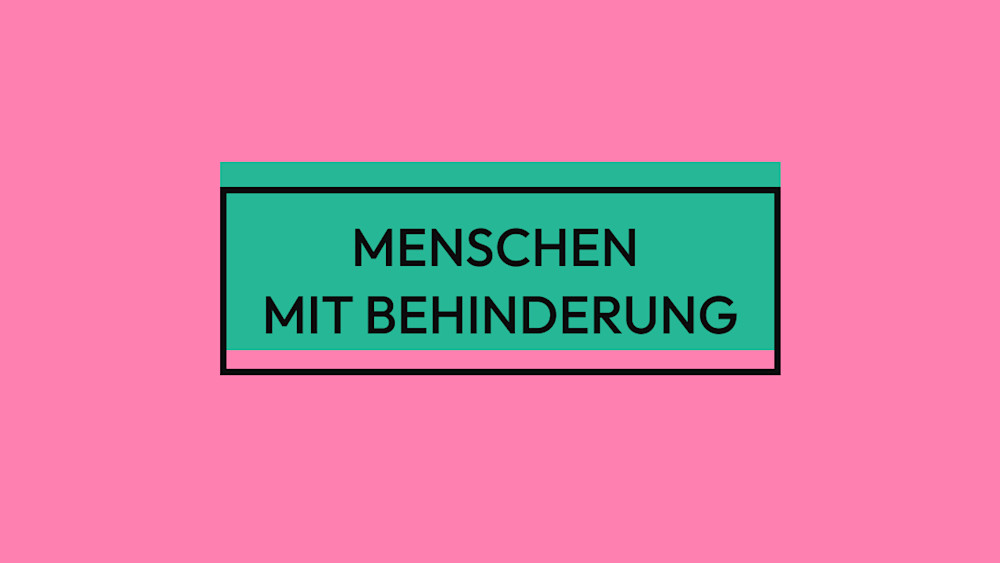 Der Schriftzug 