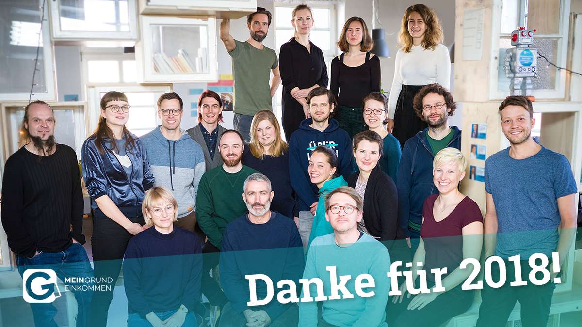 Teamfoto – Danke für 2018