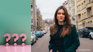 Nina Poppel erklärt als nini_erklaert_politk auf Social Media einfach und verständliche politische Zusammenhänge.