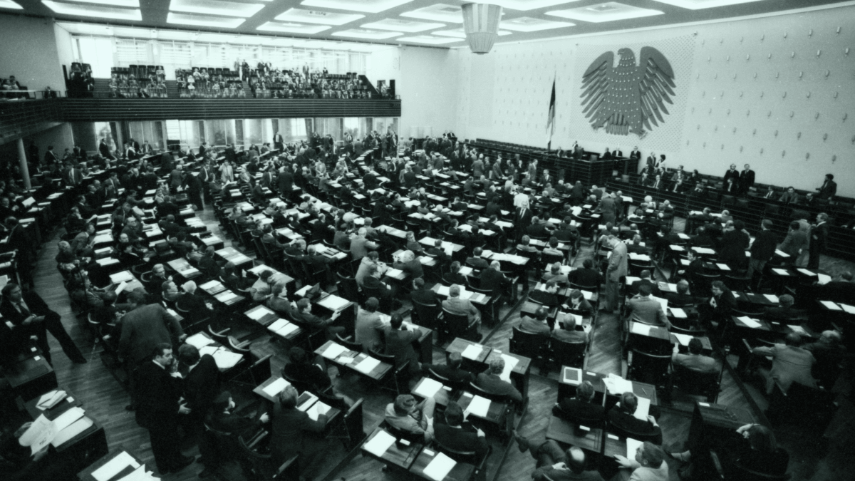 Bundestag 80er Jahre