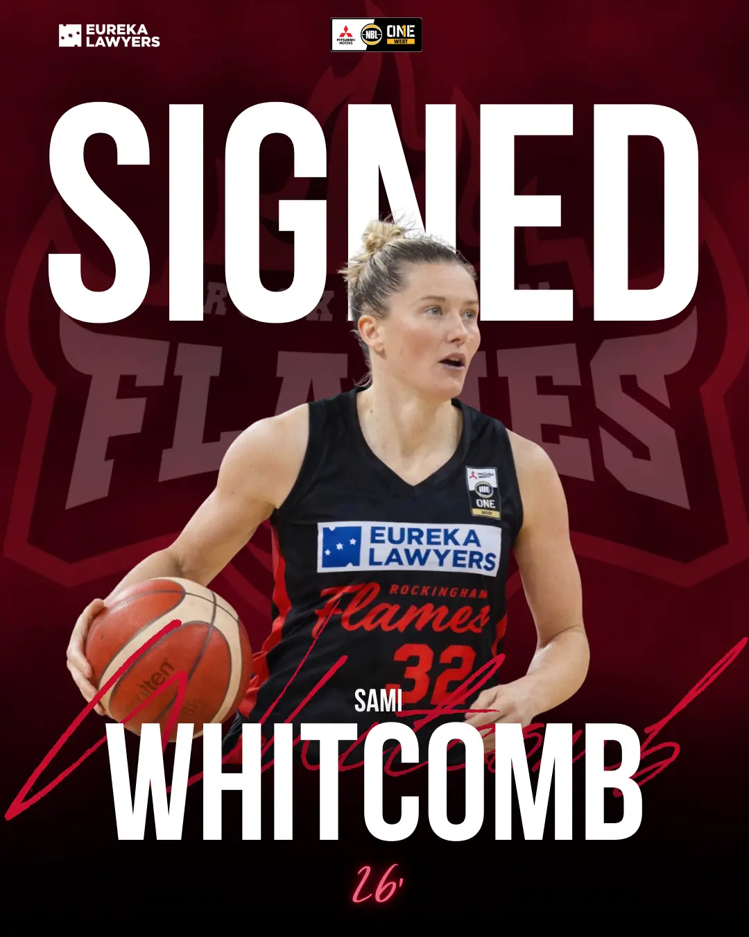Sami Whitcomb Signing