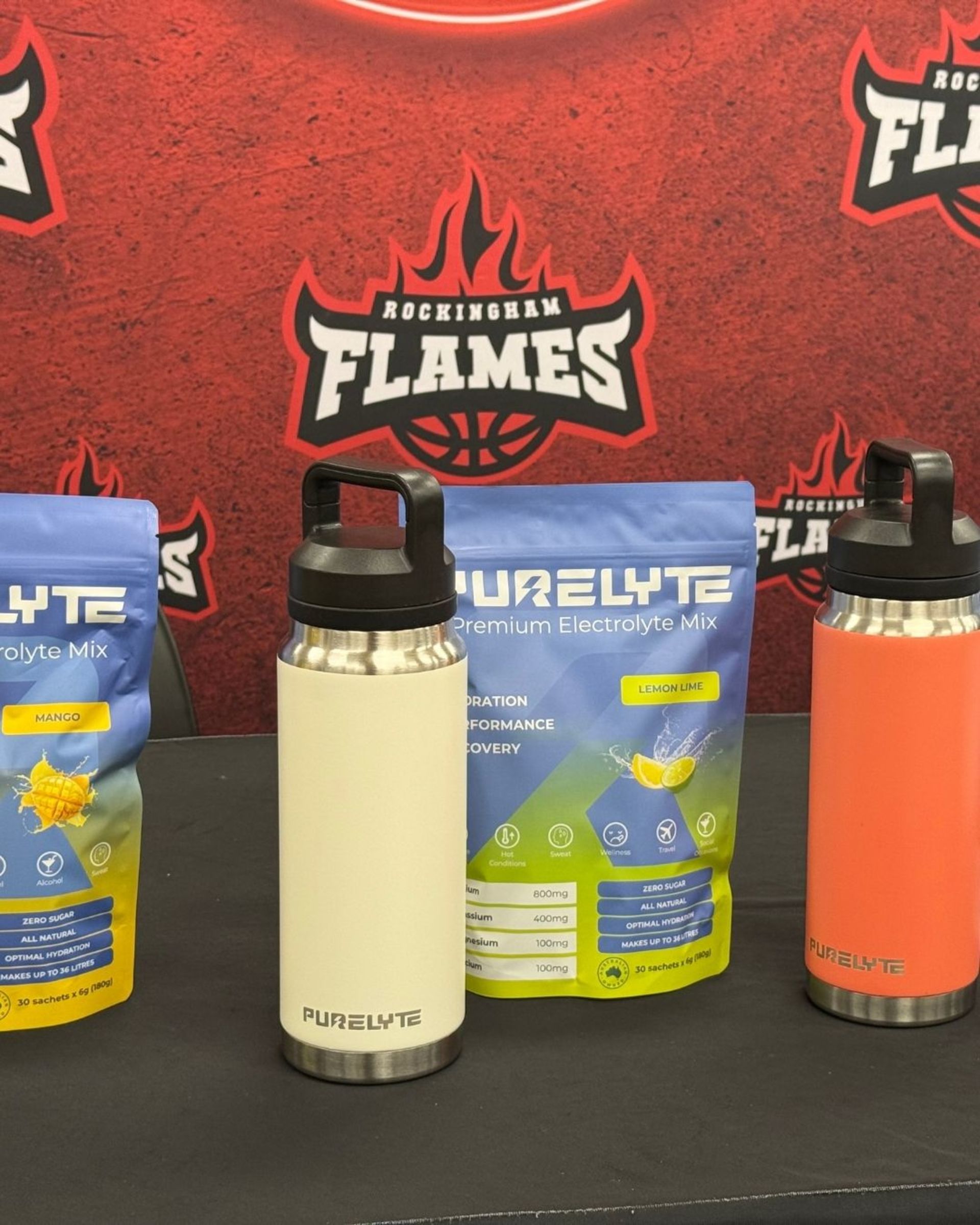 Purelyte Au Joins the Flames Family