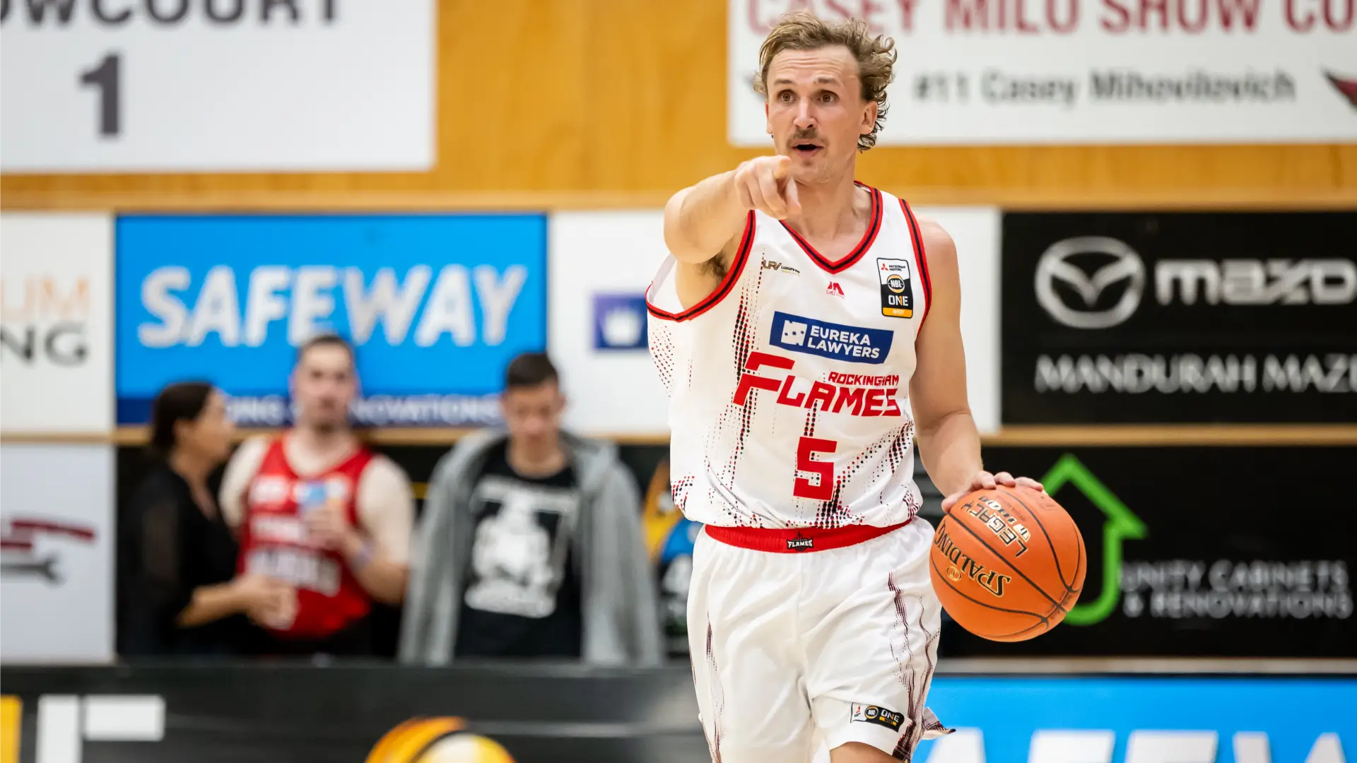 Flames men firing from Round 1