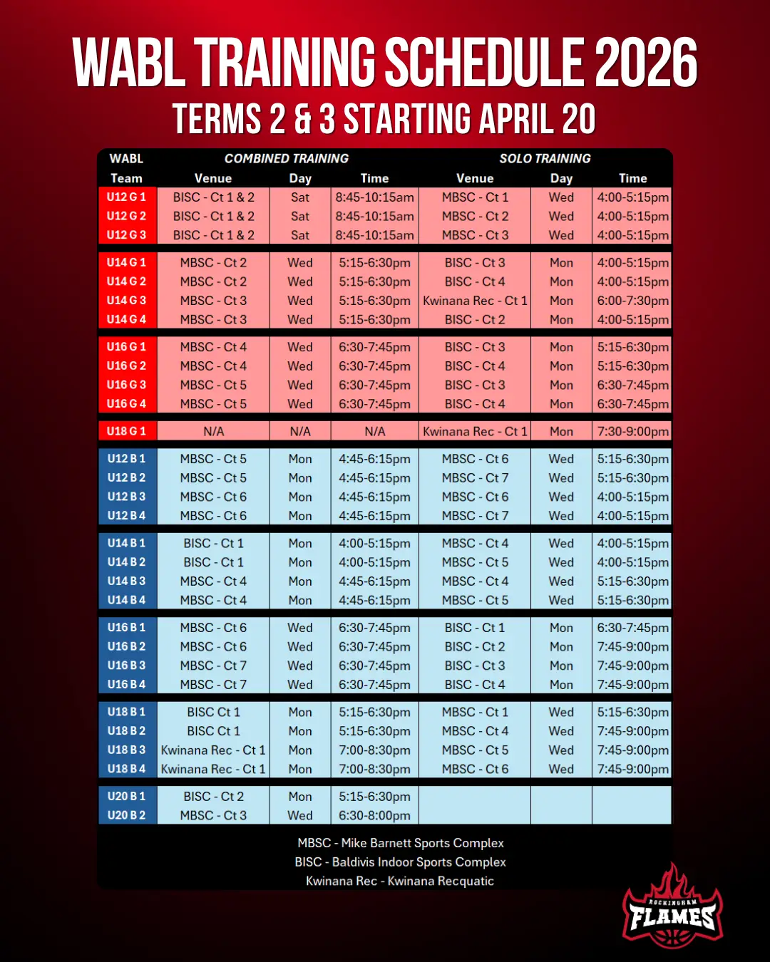2026 WABL Schedule T2-3
