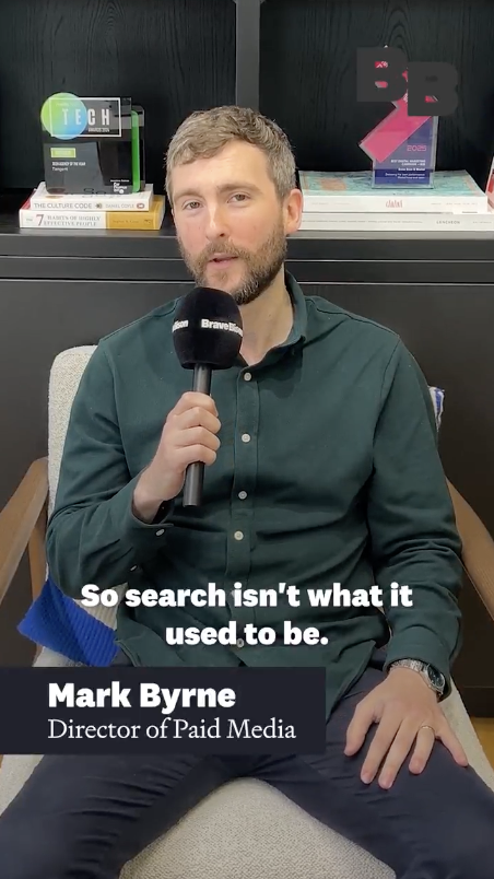 
Consumers are discovering products in places you’re probably not thinking about - TikTok, Reddit, Pinterest, even ChatGPT. 



Our director of paid media for Performance, Mark Byrne breaks down why the search landscape is more fragmented than ever - and what smart brands are doing to get found before anyone’s searching. 



Don’t wait to be searched. Start showing up where discovery happens. 
