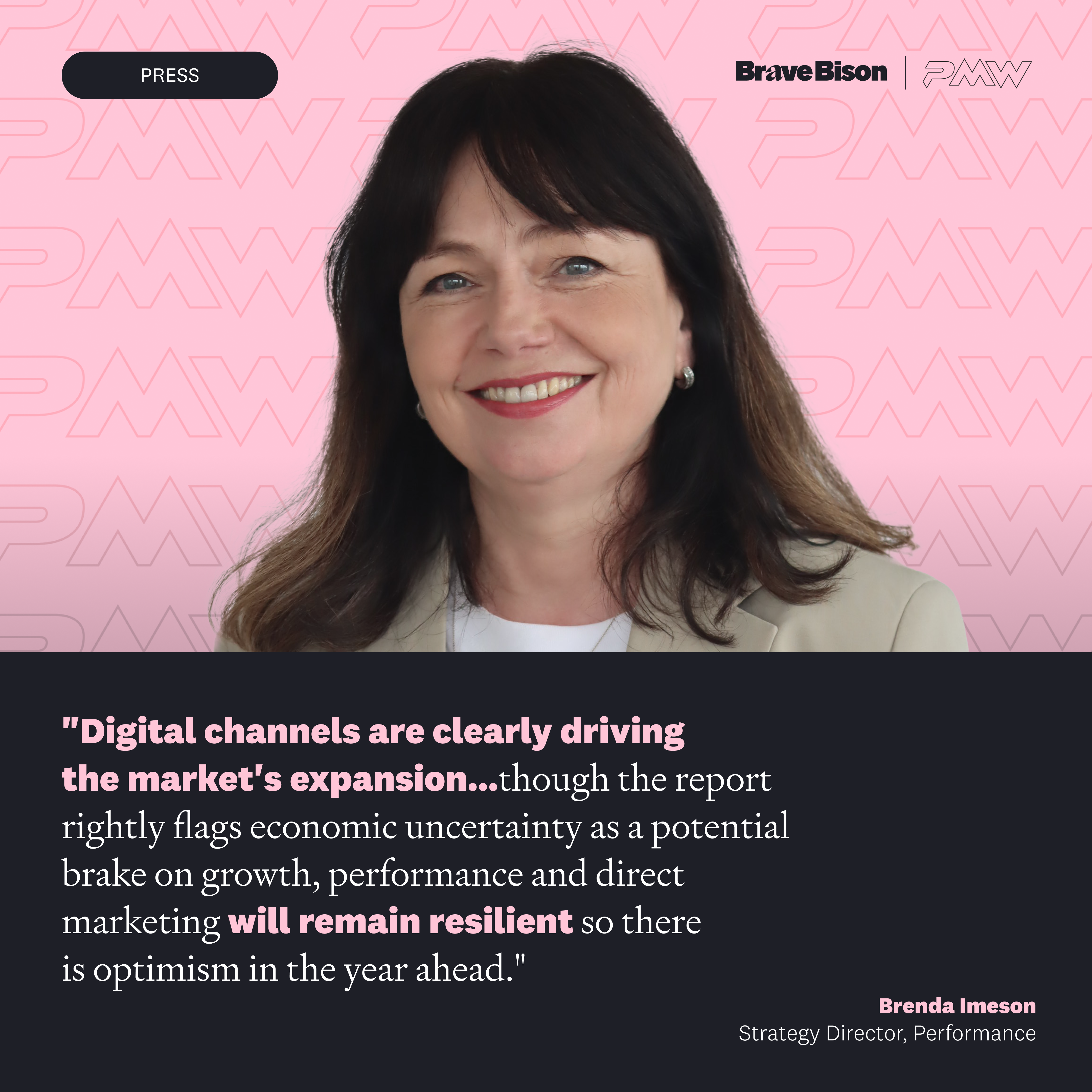 The latest AA/WARC Expenditure Report signals optimism in the advertising industry, with UK ad spend surpassing £10bn in Q3 2024, driven largely by digital channels. Despite economic uncertainty, the report highlights digital transformation as a key driver of growth. 

Brenda Imeson, Director of Strategy at Brave Bison, emphasises the continued dominance of digital in advertising, noting that even traditional media is shifting towards online formats. 