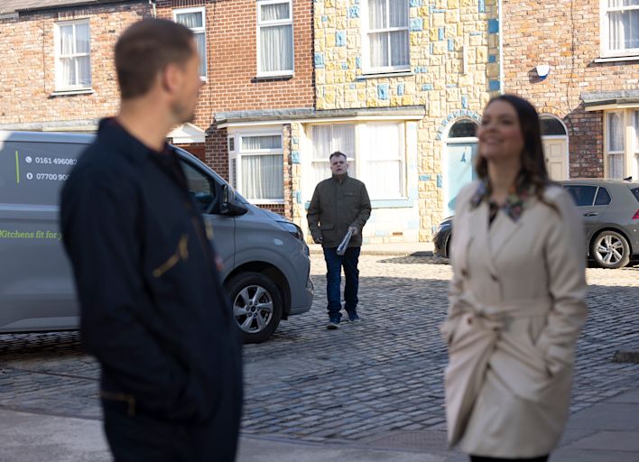 CARL - TRACY - STEVE - CORONATION STREET - ITV