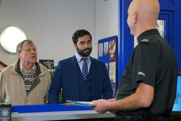 Roy and Imran - Coronation Street - ITV