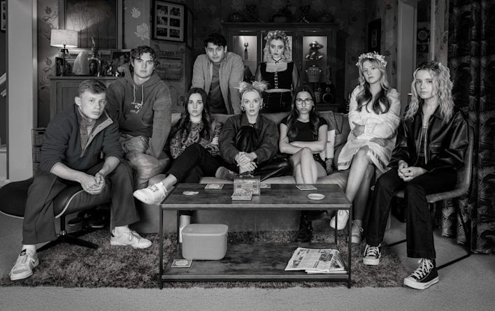 Dylan, Amy, Brody, Aadi, Lauren, Asha, Nina, Summer and Betsy - Coronation Street - ITV