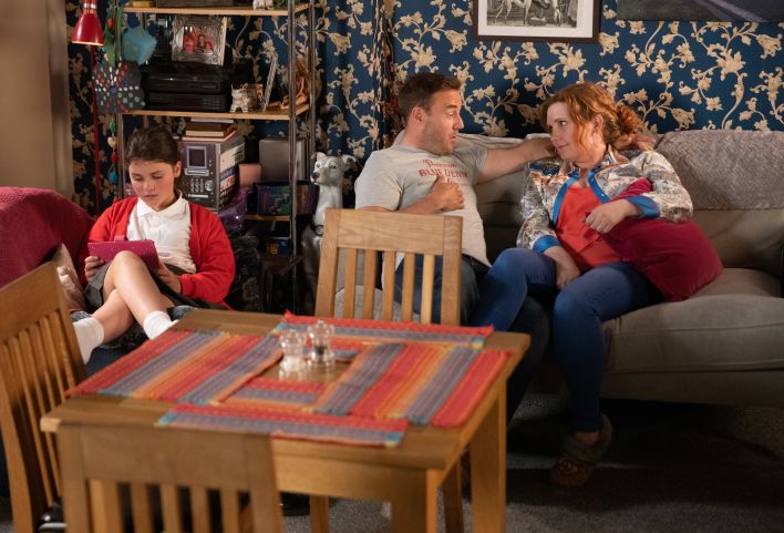 HOPE - FIZ - TYRONE - ITV - CORONATION STREET