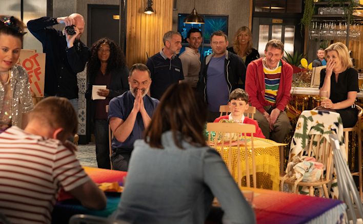 GEMMA - BILLY - LEANNE - SPIDER - PAUL - CORONATION STREET - ITV