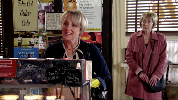 Sally and Elaine - Coronation Street - ITV