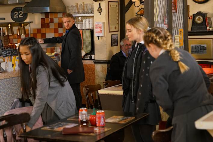 Summer, Asha, Kelly and Gary - Coronation Street - ITV