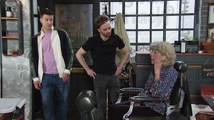 RYAN - DAVID - AUDREY - ITV - CORONATION STREET