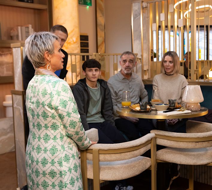 DEBBIE - ABI - KEVIN - CARL - JACK - CORONATION STREET - ITV