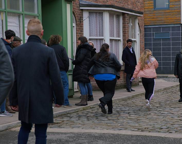 Gary, Kelly and Adam - Coronation Street - ITV