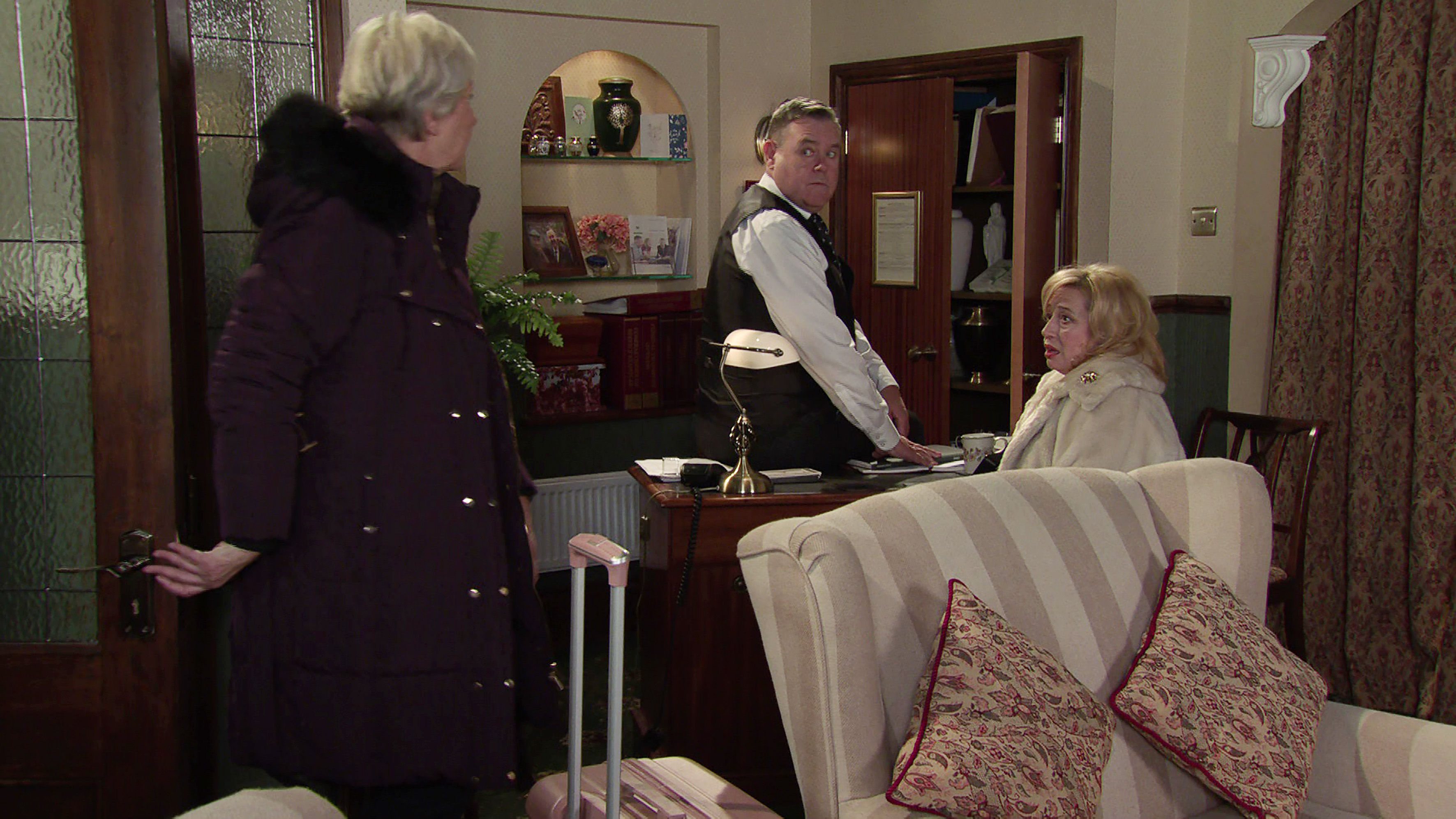 EILEEN - JULIE - GEORGE - CORONATION STREET - ITV