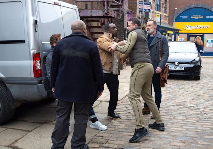 THEO - MICK - BILLY - ED - CORONATION STREET - ITV