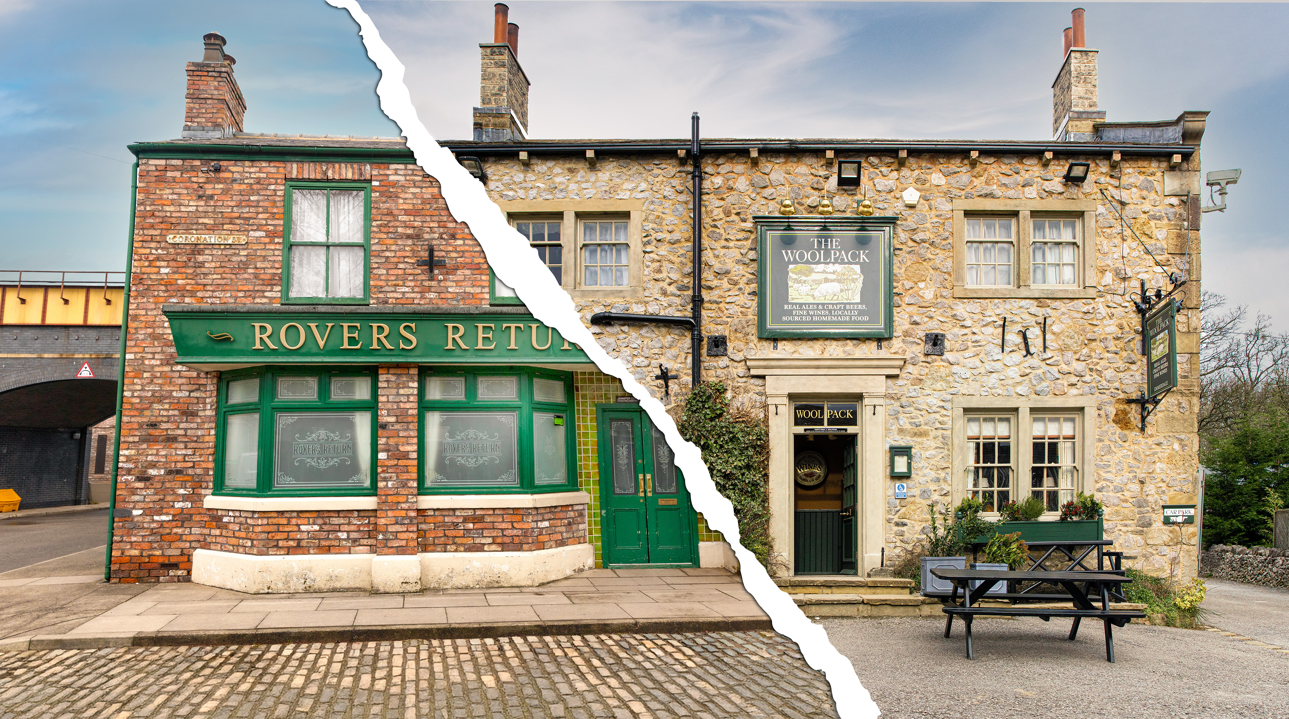 The Rovers Return and The Woolpack merged together - ITV