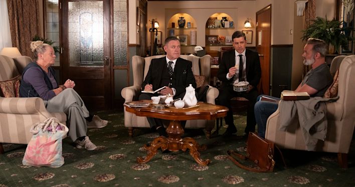 BERNIE - GEORGE- TODD - BILLY - CORONATION STREET - ITV