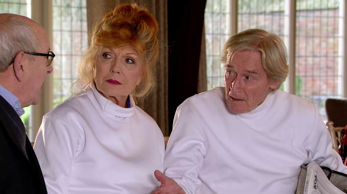 Ken, Claudia and Norris - Coronation Street - ITV