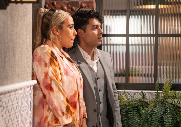 COURTNEY - AADI - CORONATION STREET - ITV