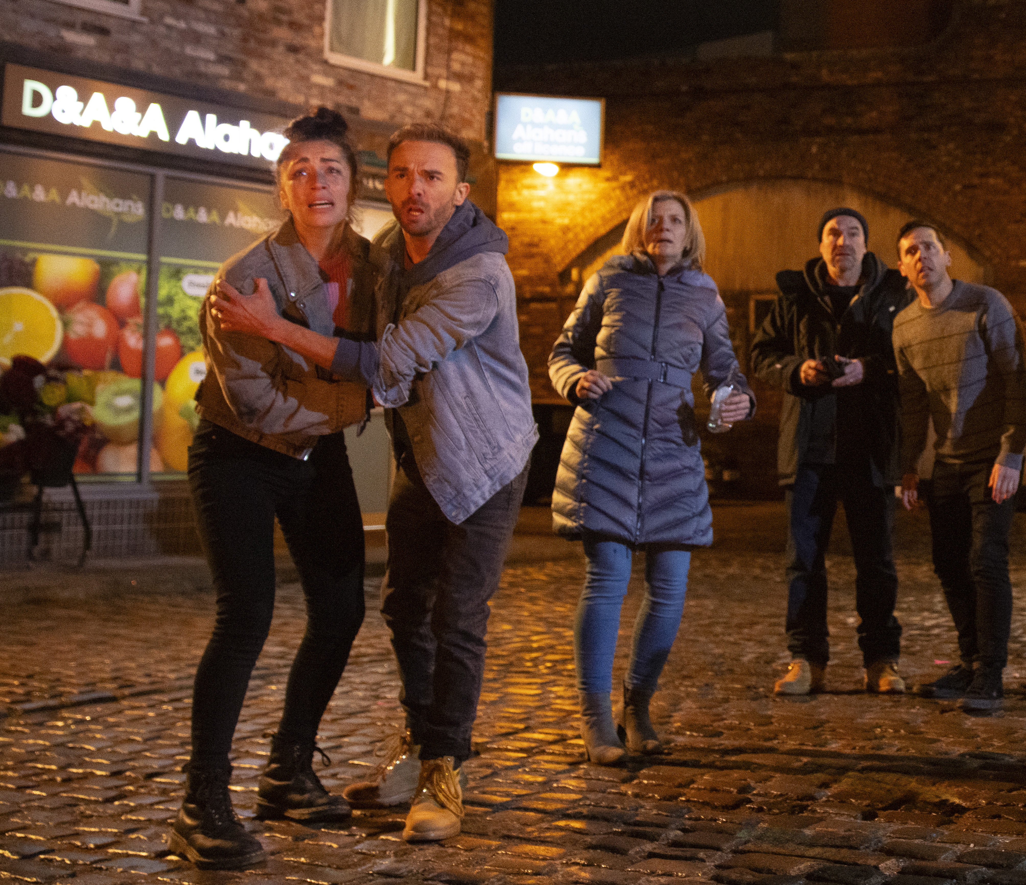 PLATTS FIRE - CORONATION STREET - ITV