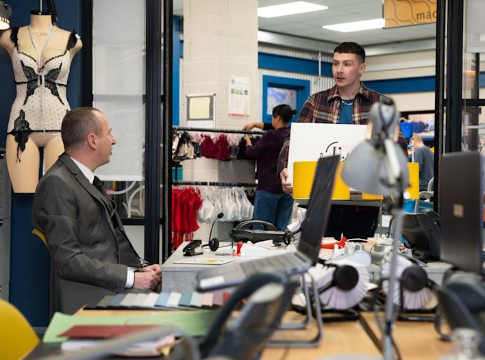 Jacob and Kirk - Coronation Street - ITV