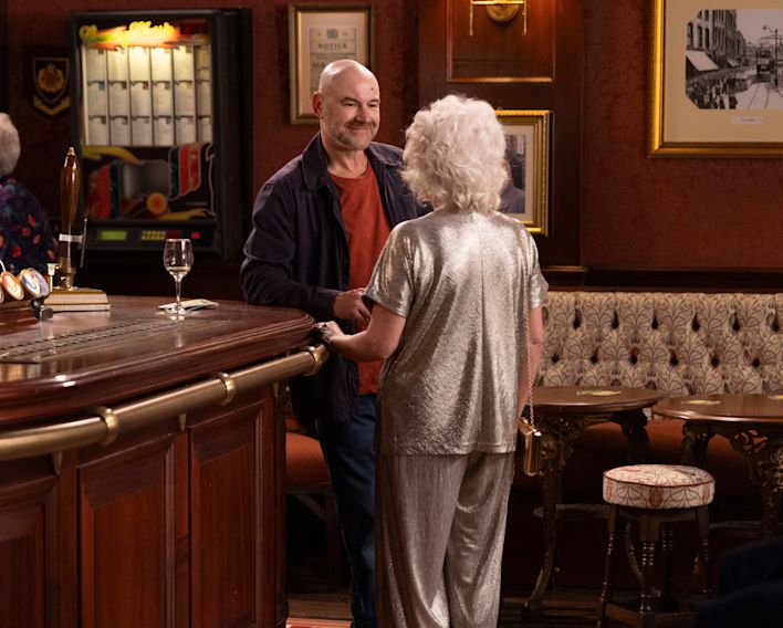 TIM - TRISHA - CORONATION STREET - ITV