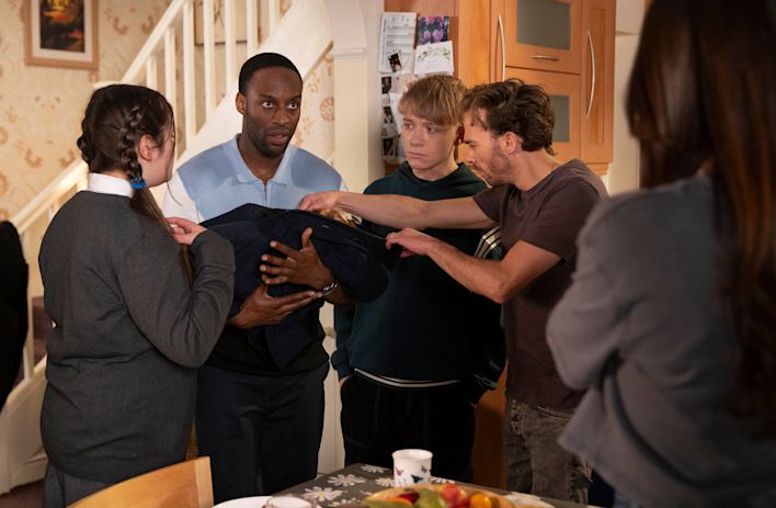MICHAEL - LILY - MAX - DAVID - CORONATION STREET - ITV
