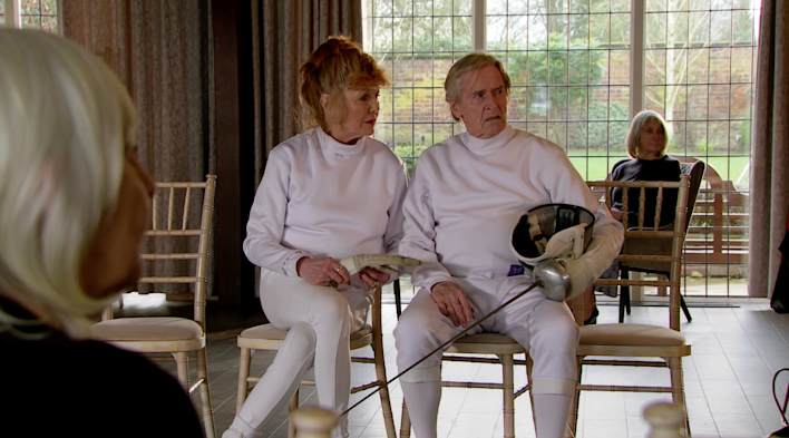 Ken and Claudia - Coronation Street - ITV