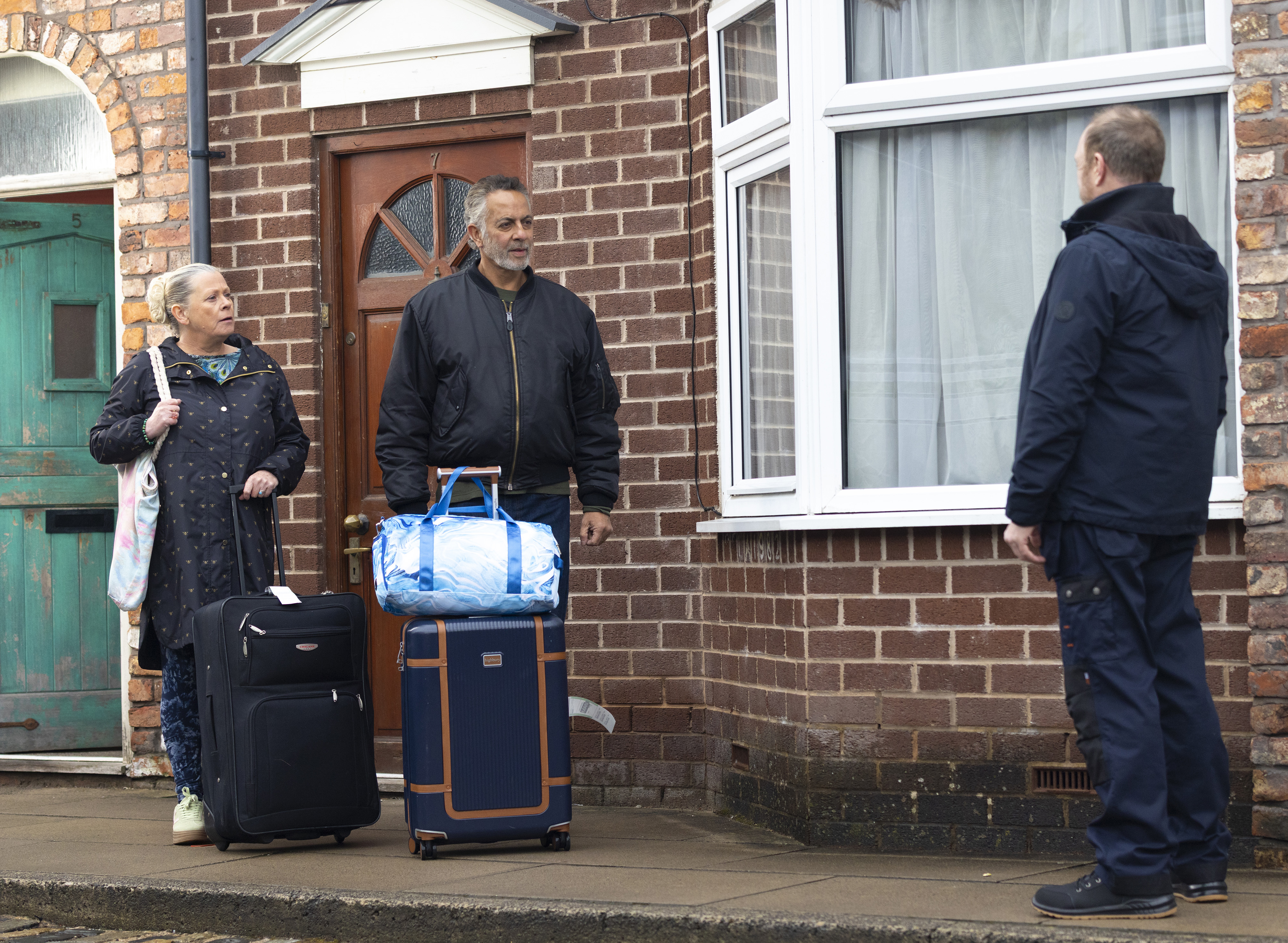 DEV - BERNIE - MAL - CORONATION STREET - ITV