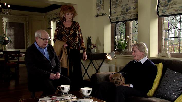 Norris, Claudia, Ken and Eccles - Coronation Street - ITV