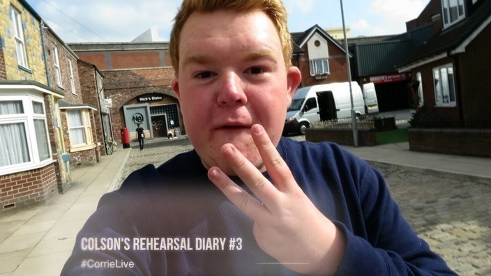 Colson's Rehearsal Diary: Day Three | Coronation Street