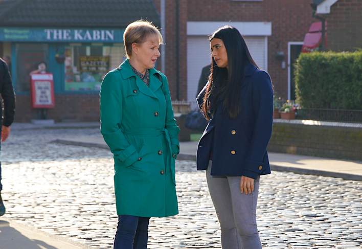 Alya and Sally - Coronation Street - ITV