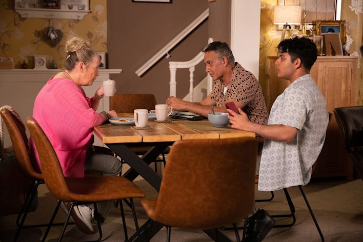 AADI - DEV - BERNIE - CORONATION STREET - ITV