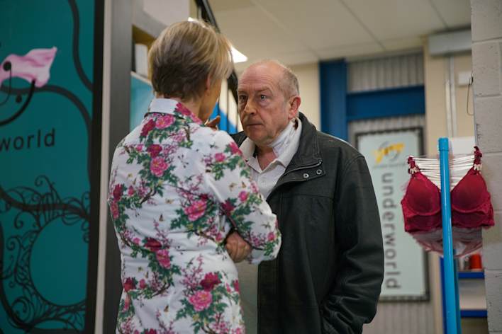 Sally and Geoff - Coronation Street - ITV