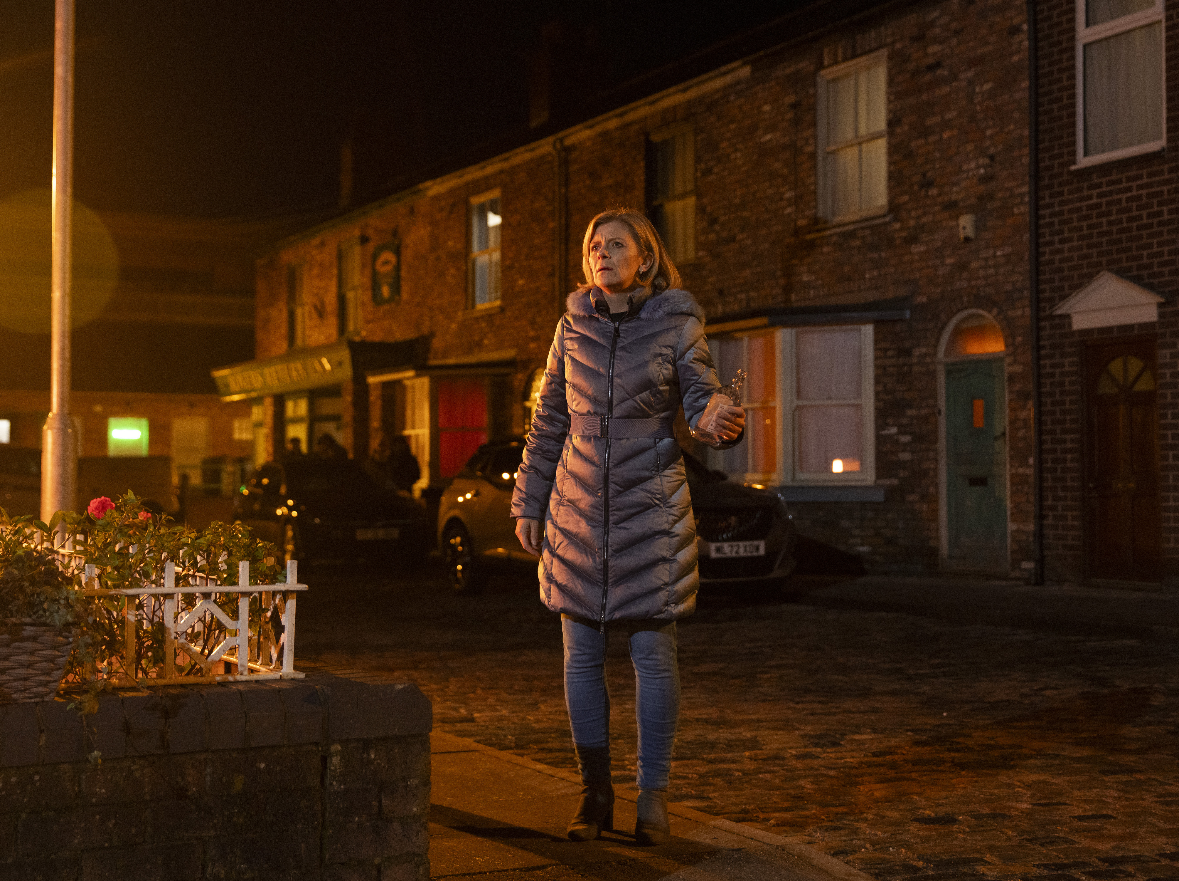 PLATTS FIRE - CORONATION STREET - ITV