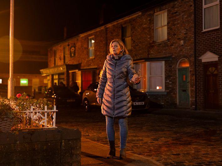 PLATTS FIRE - CORONATION STREET - ITV