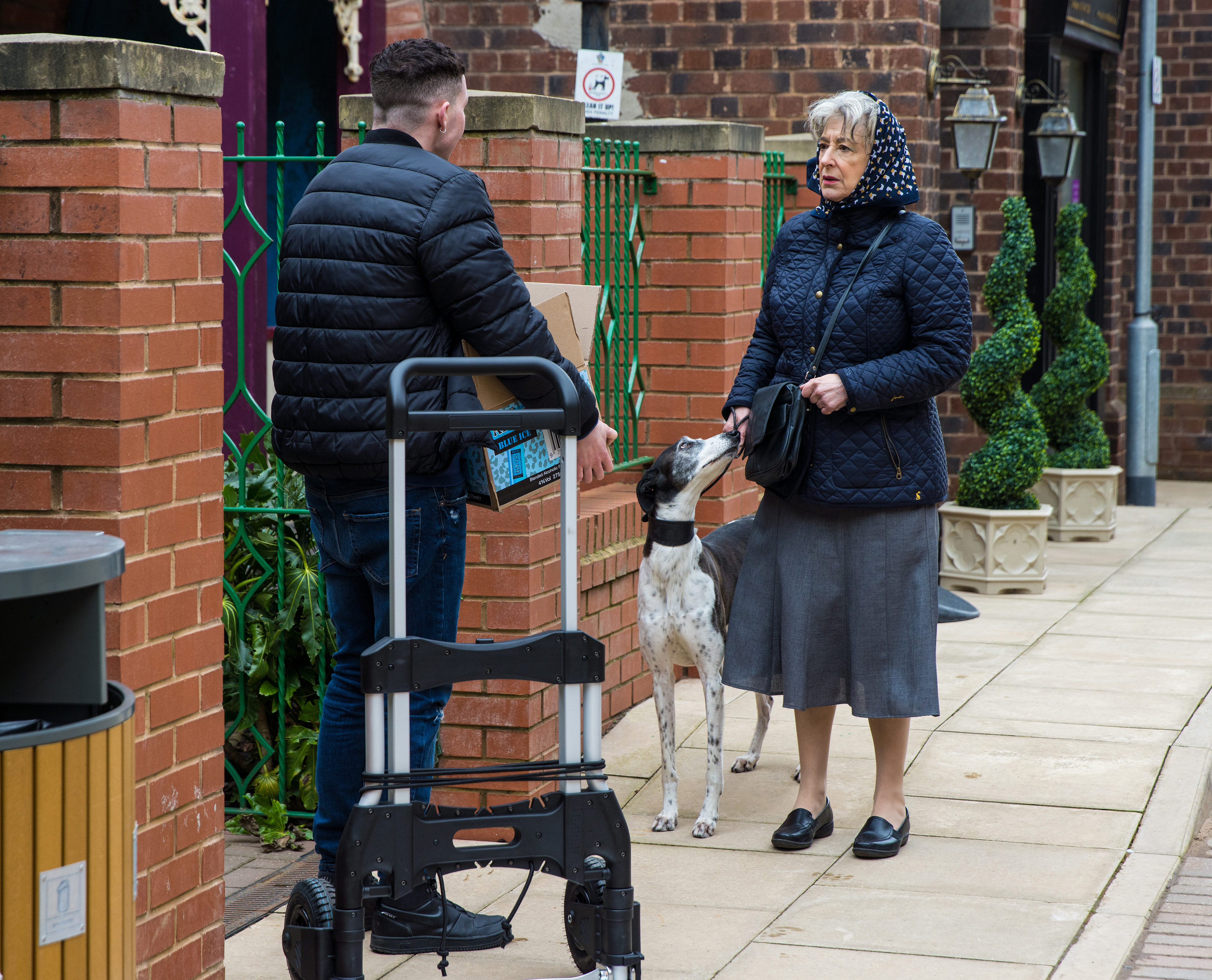 JACOB - EVELYN - ITV - CORONATION STREET 