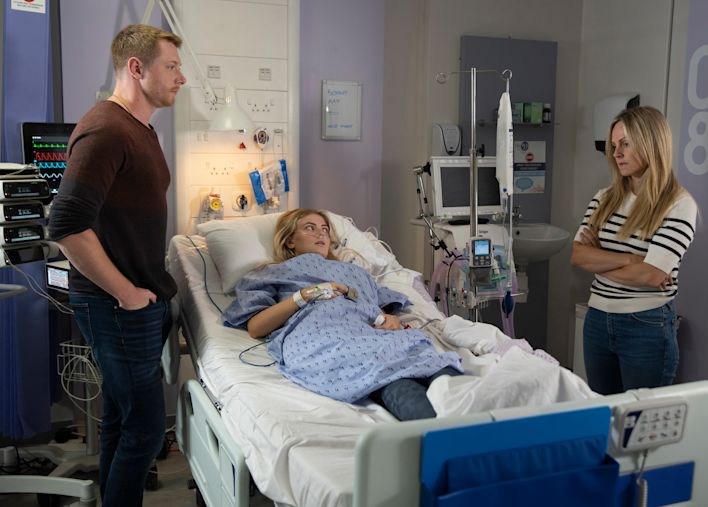 DANIEL - BETHANY - SARAH - CORONATION STREET - ITV