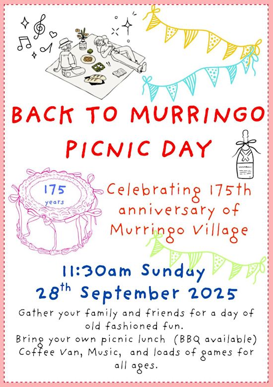 Back To Murringo Picnic Day